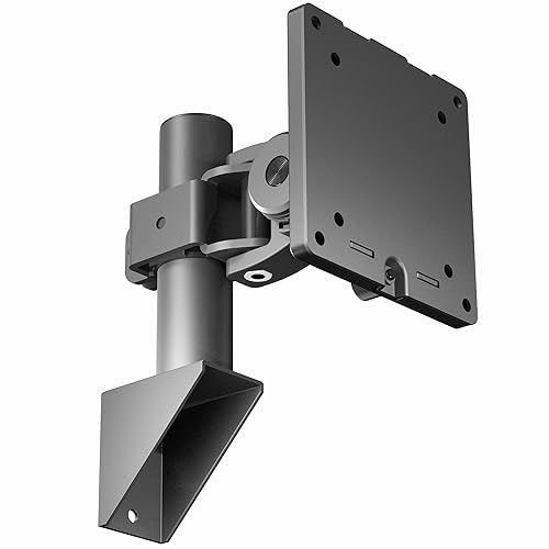 VIVO Single Ultrawide Monitor Wall Mount for Up to 49 inch Screens, Articulating and Height Adjustable, Holds Ultra Wides Up to 44 lbs, Black