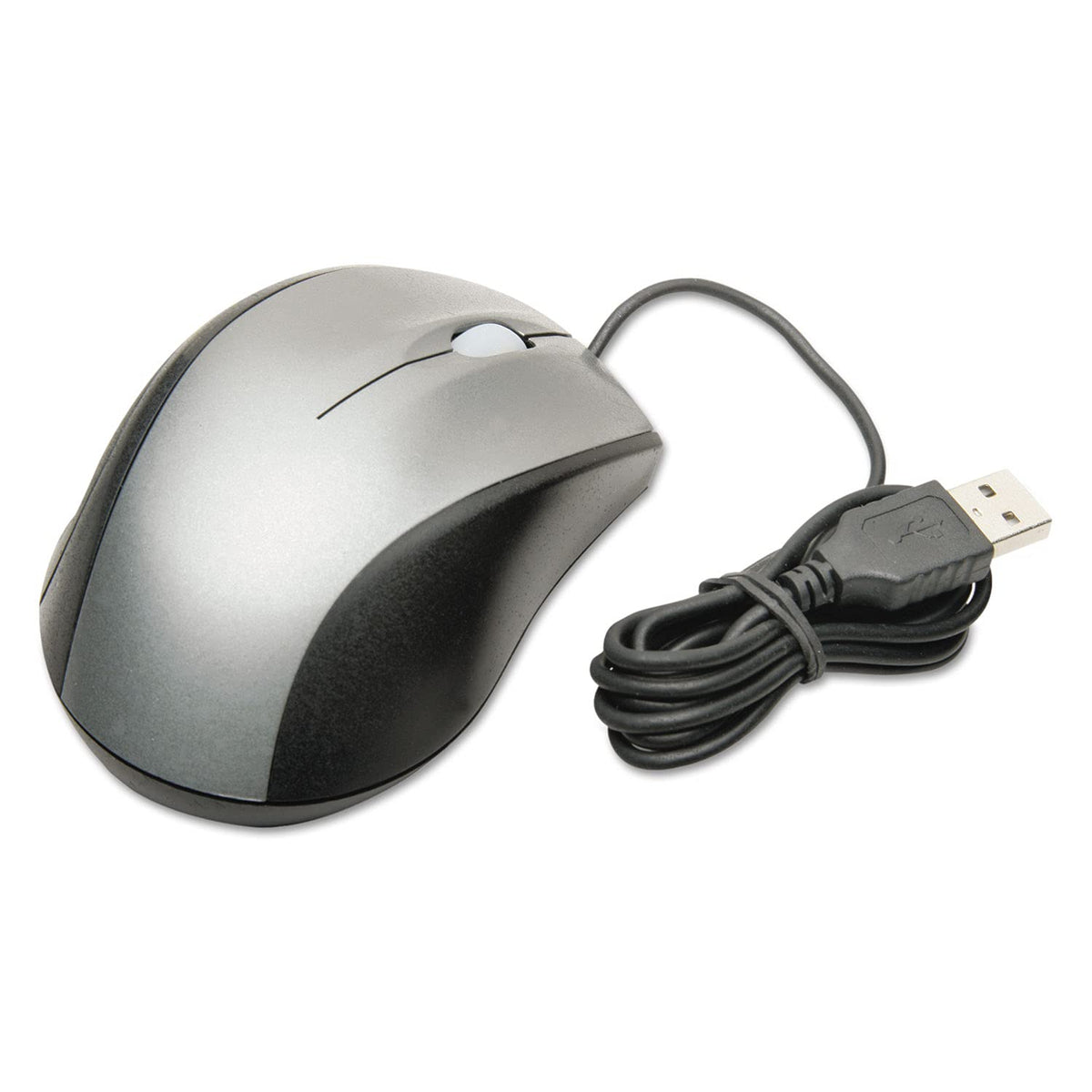 Skilcraft Optical Sensor Mouse, Black with Grey Accents