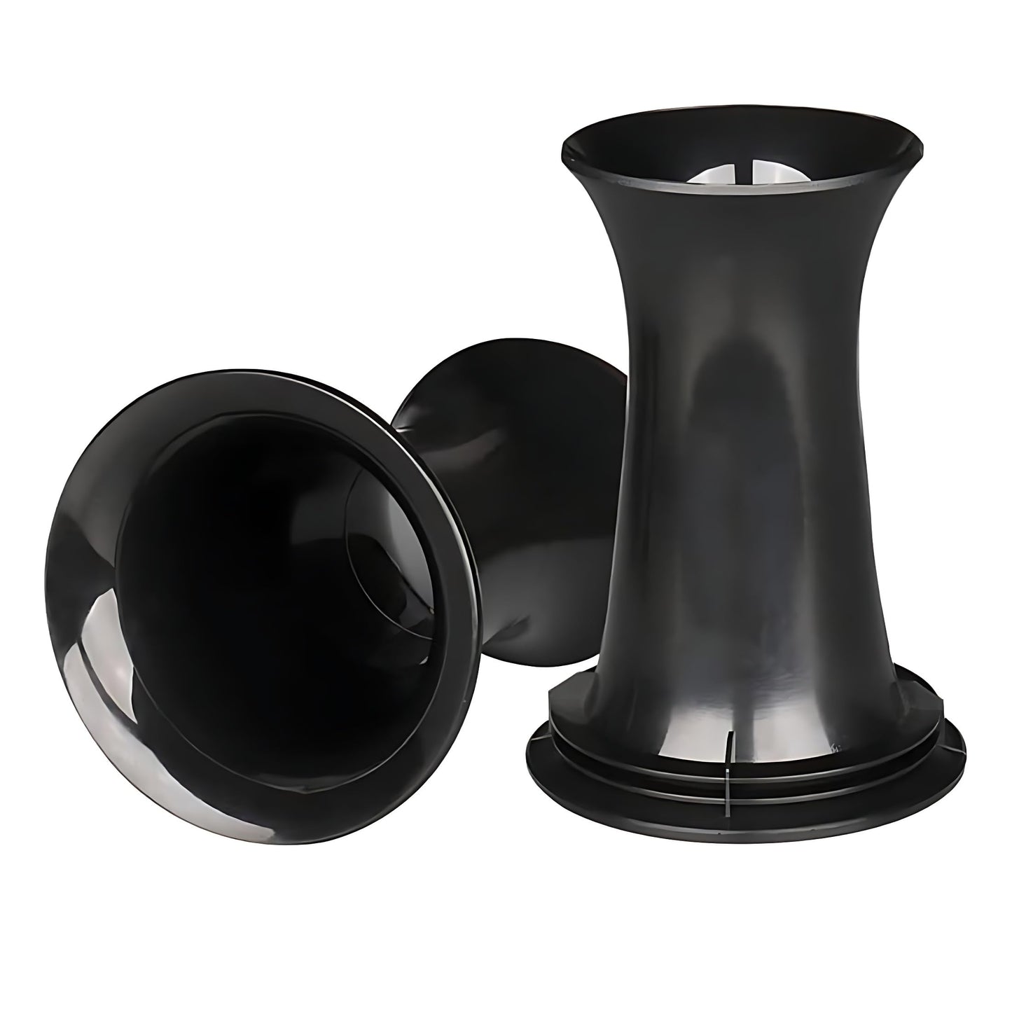 2Pcs Speaker Port Tube, 100mm x 160mm Subwoofer Bass Reflex Tube Woofer Port Tube Vent, for Car DJ Speaker HiFi Home Theater Professional Audio Woofer