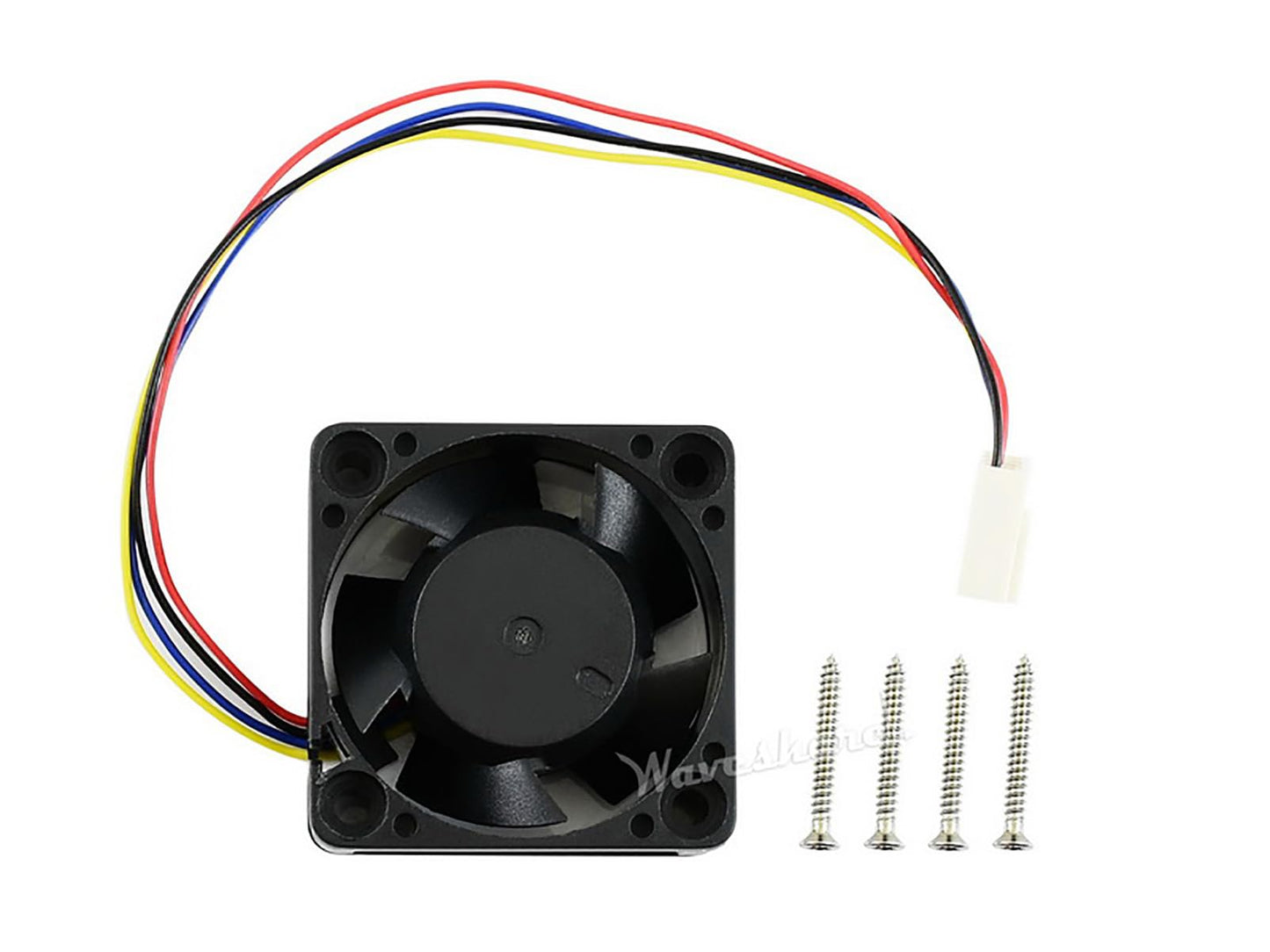 Coolwell Dedicated Cooling Fan for Jetson Nano PWM Adjustment Strong Cooling Air Brushless Fan 4PIN Reverse-Proof Connector