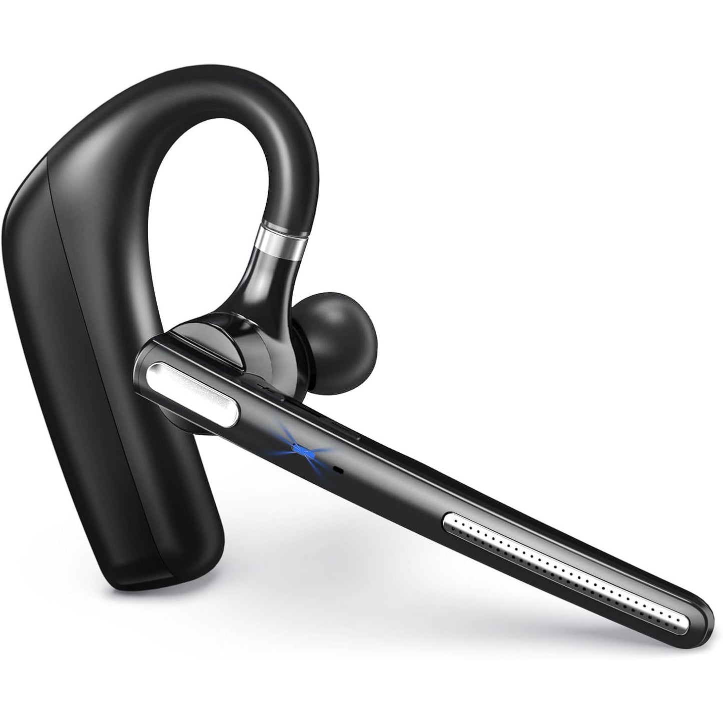 Bypeanis Bluetooth Headset, Wireless V5.4 Bluetooth Earpiece with Dual Noise Cancellation Mic with iPhone and Android, 110H Talktime Hands-Free