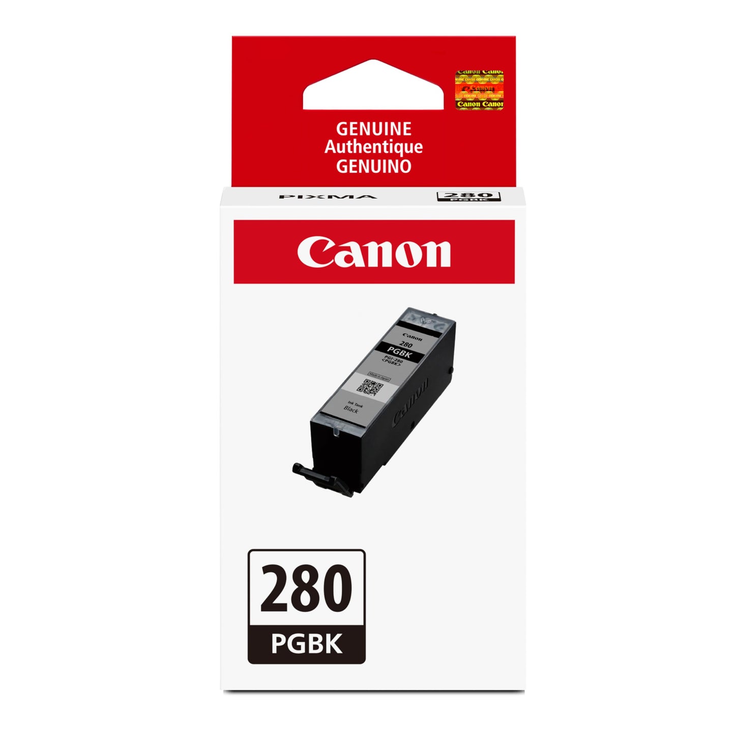 Canon PGI-280 Genuine Pigment Black Ink Tank, Compatible with TR8520, TS9120,TS8120, TS6120, TS9521C/a, TS9520/a, TS8220, TS6220, TS8320, TS6320