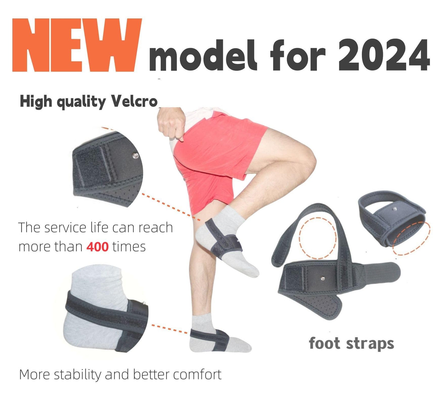 Jadery VR Tracker Straps Waist+Feets 3 in1(New Model for 2024), for Vive Tracker, Ultimate Tracker, Tundra Tracker -Full Body Tracking Belt in VR