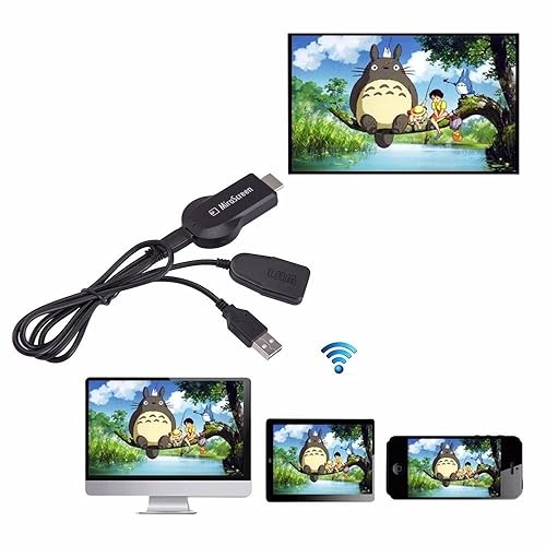 (GSParts) 1080P HDMI AV Adapter Cable for Samsung Galaxy S10 / S9 / S9 Plus to HDTV Smart TV