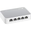 Learning Resources TL-SF1005D TP-Link 5-Port Fast Ethernet Unmanaged Switch | Plug and Play | Desktop