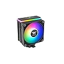 Thermaltake ASTRIA 200 ARGB CPU Cooler, Compatible with Latest Intel LGA 1851/1700 and AMD AM5 CPU, Single Tower, 210W TDP Cooling Power