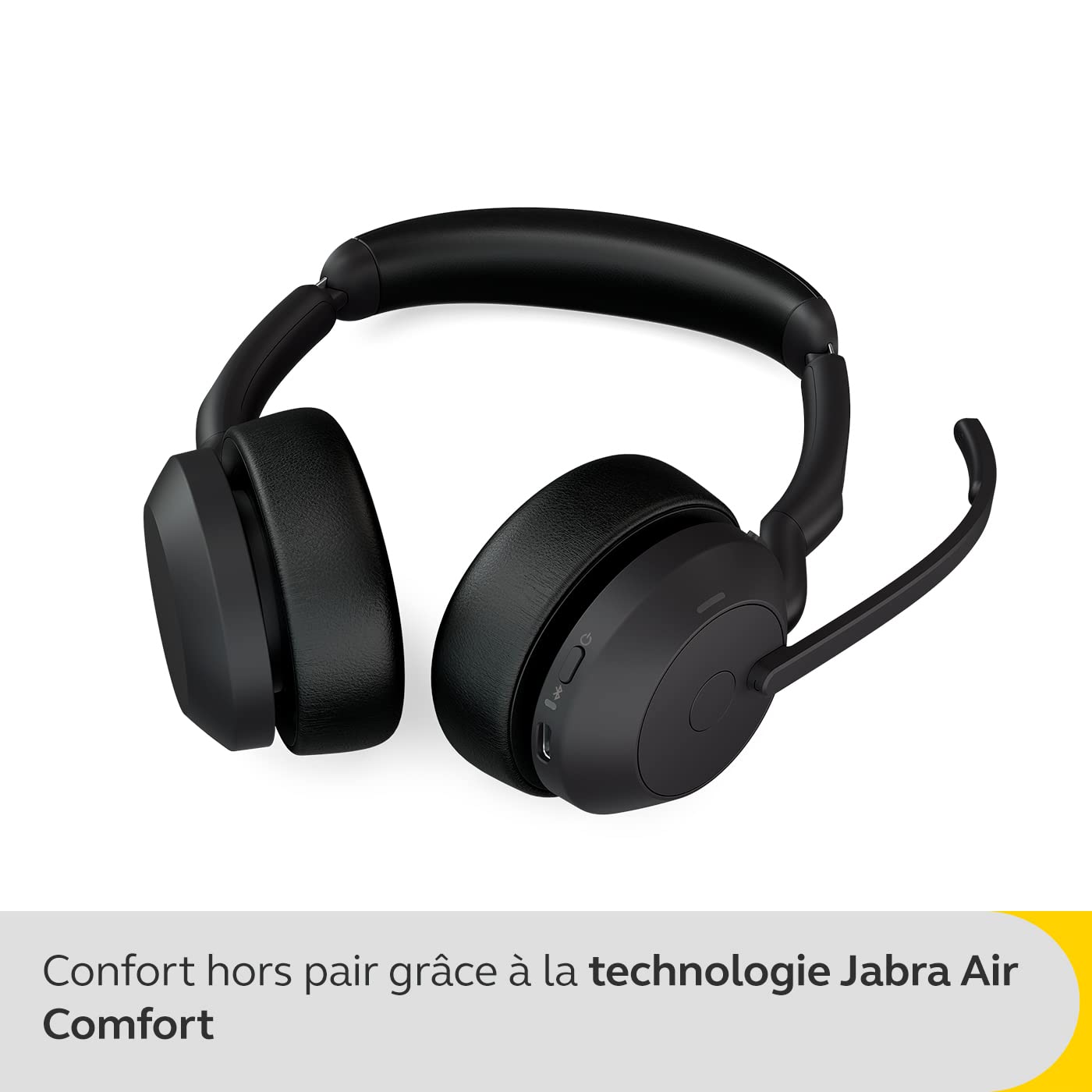 Jabra Evolve2 55 - Link380C Ms Stereo (Include Stand), W128338047 (Stereo (Include Stand))