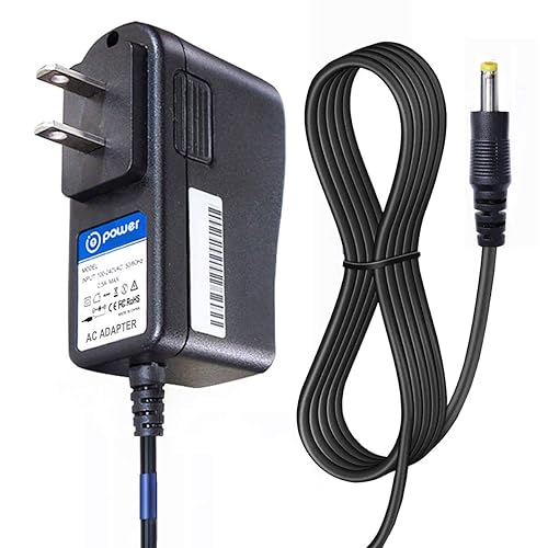 T-Power AC Adapter for 9V~ Audiovox D1812 D1788 D1730 & Coby TF-DVD TF-DVD V.ZON 7" & Durabrand Portable DVD Player ONLY AC DC Charger Power Supply