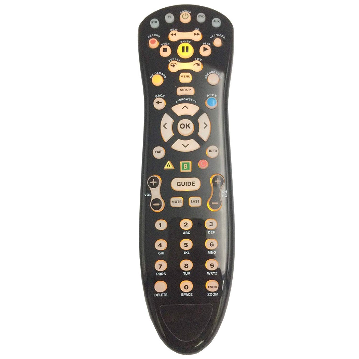 Frontier MXV4 IR Remote Control with 2 AA Batteries