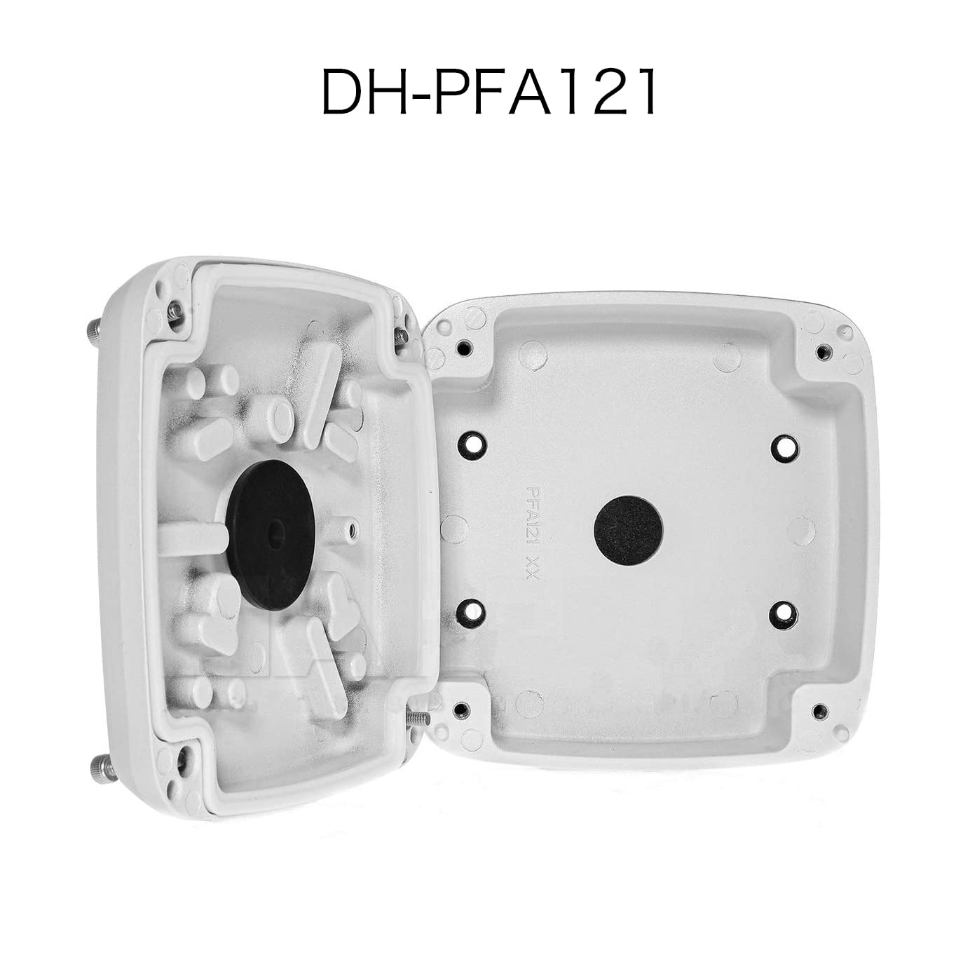 PFA121 Water-Proof Aluminum Junction Box for Dahua Bullet IP Security Cameras Outdoor Usage HAC-HFW1100R/ HFW2220R/HDW1100R, White