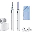2Pcs Earbud Cleaning kit? Multi-Function Cleaning Pen with Soft Brush Flocking Sponge?Suitable for Bluetooth Headset, Charging Box, Mobile Phone