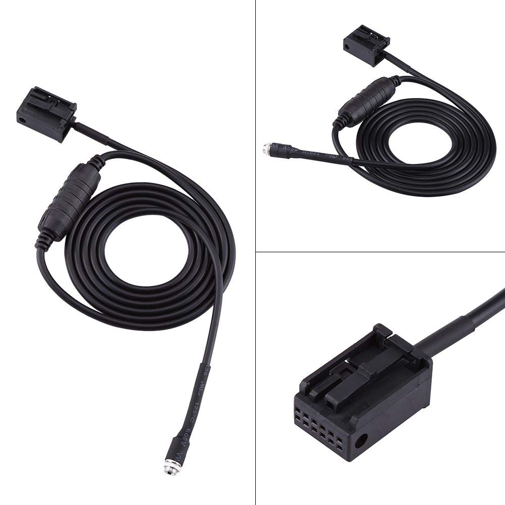 Keenso Female AUX Auxiliary Audio Input Adapter Cable for E85 E86 Z4 CD X3 E83 12 Line for