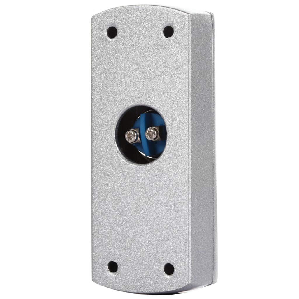 UHPPOTE Zinc Alloy Shell Door Push To Exit Button NO/COM Output for Access Control