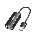 UGREEN USB to Ethernet Adapter, 1000Mbps Plug and Play Ethernet Adapter with USB 3.0, Driver Free, RJ45 LAN Network Dongle Compatible with Nintendo