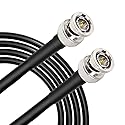 XRDS -RF SDI Cables 50FT, HD-SDI Cable 75 Ohm BNC Male to BNC Male Video Coaxial Cable for Video Surveillance Camera CCTV System