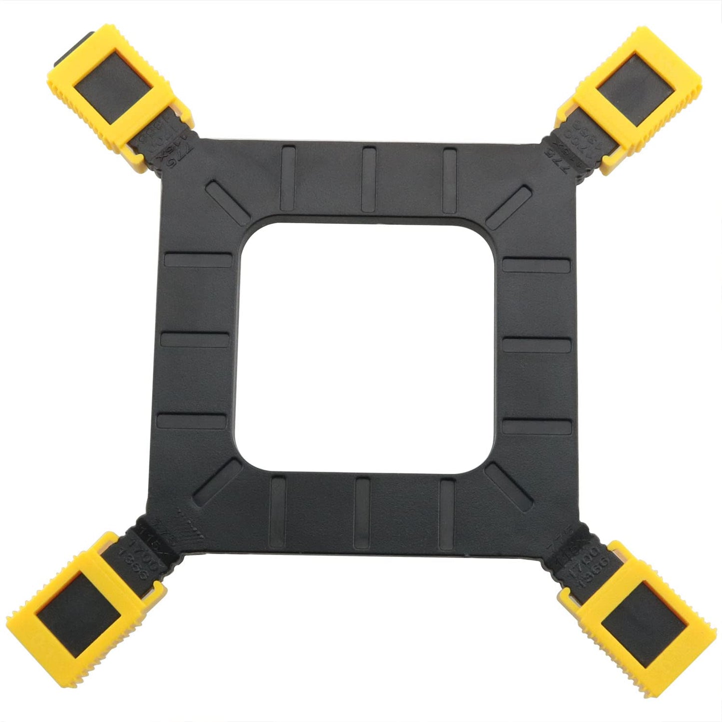 MEETOOT 2pcs CPU Fan Radiator Fastener Base Bracket Backplate CPU Heatsink Mounting Base Radiator Holder