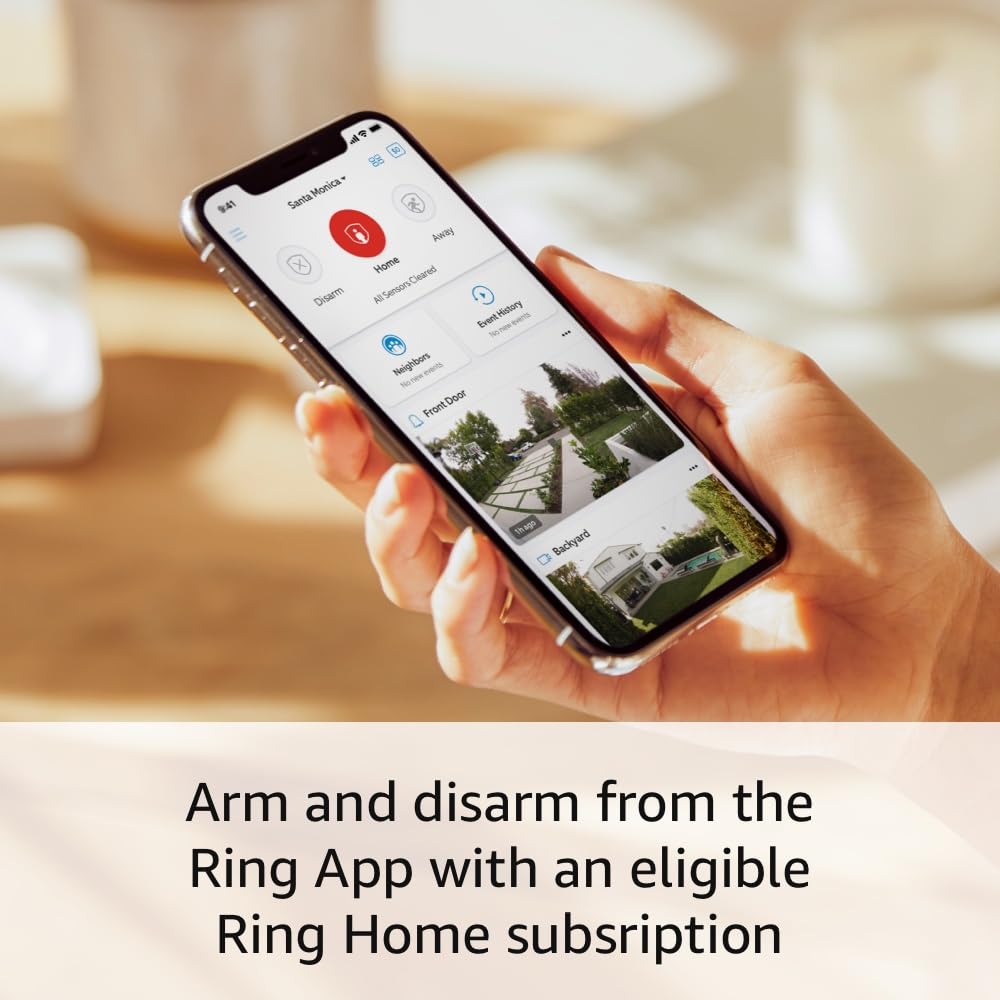 Ring Retrofit Alarm Kit | Convert Wired Security Contact Sensors to Ring Smart System | Compatible with Most Door & Motion Sensors| Pro Install