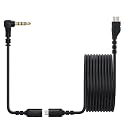 EARLA TEC Replacement Audio Cable Cord, Compatible for SteelSeries Arctis 3 /Arctis 5/ Arctis 7 /Arctis Pro Gaming Headphones with Male to 3.5mm