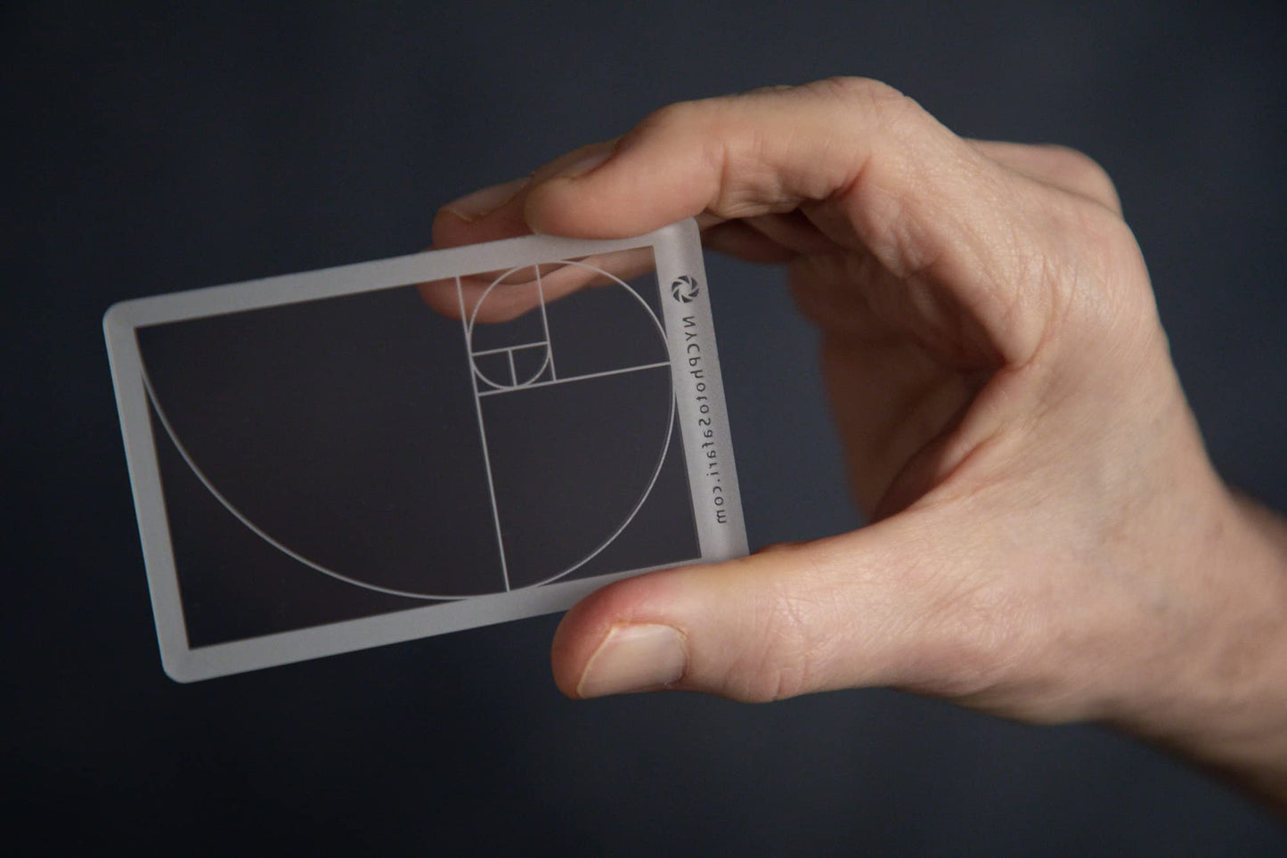 NYC Photo Safari: Golden Ratio/Fibonacci Composition View Finder/Viewer Photography/Painting/Drawing Credit Card Size Fits in Wallet/Camera Bag