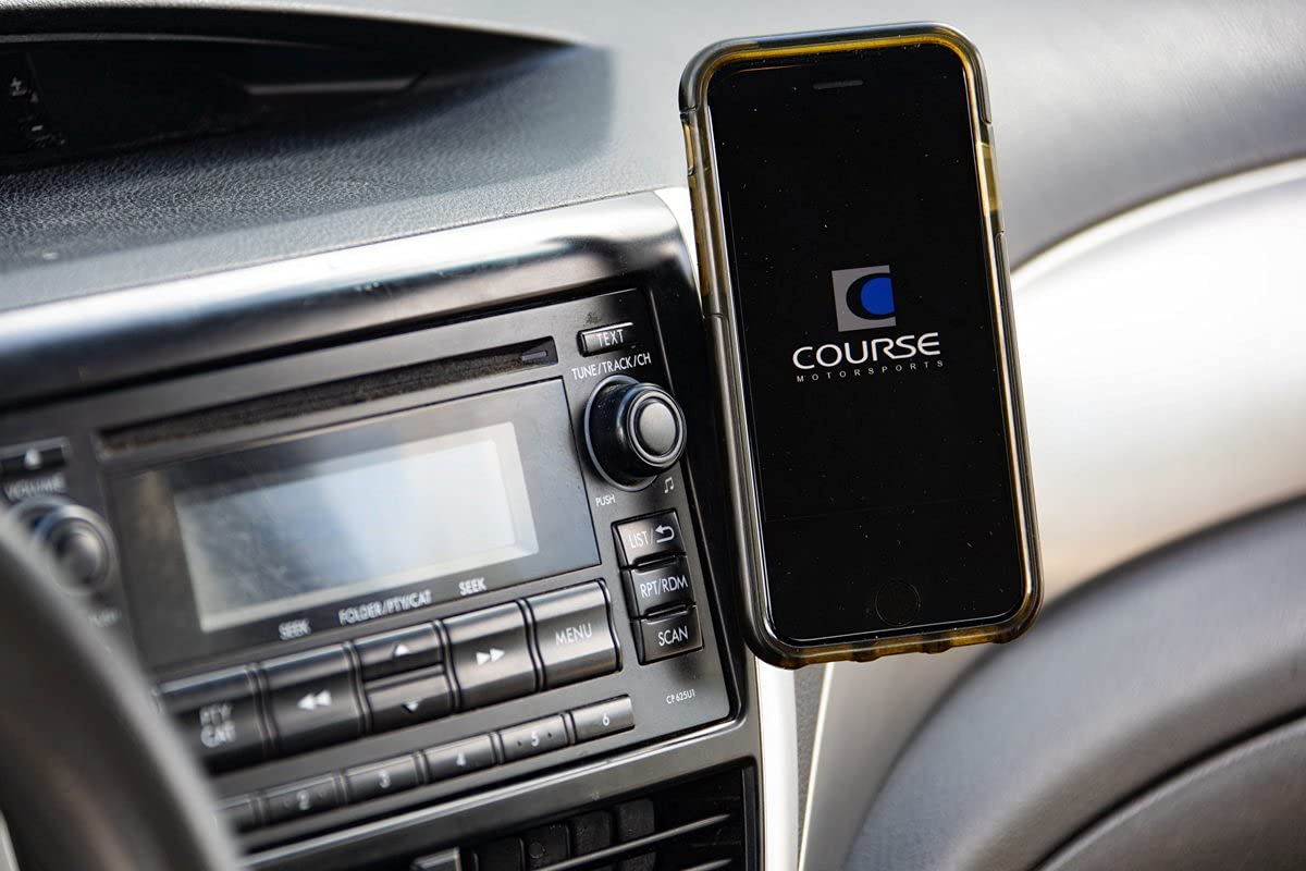Course Motorsports DirectFit Magnetic Phone Mount and Car Phone Holder for Subaru WRX (2008-2014), Forester (2009-2013), Impreza (2008-2011)
