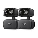 Tapo 2K Indoor/Outdoor Pan/Tilt Wired Security Camera - Baby Monitoring, Person & Baby Cry Detection, 360° Motion Tracking, Night Vision