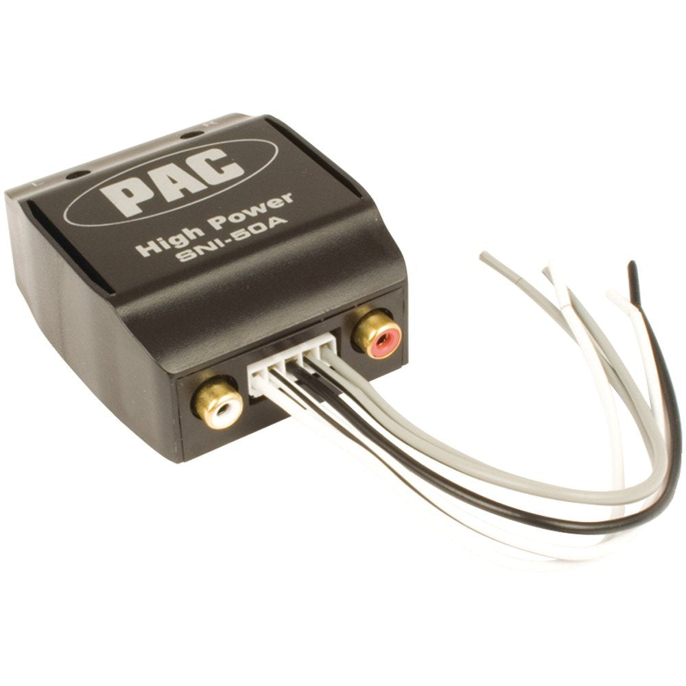 PAC SNI-50A Adjustable High Power 2-Channel Line Out Converter
