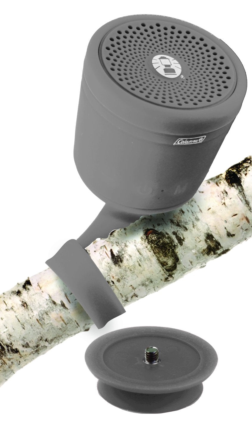 Coleman Waterproof, Hands-Free Speaker for Universal/Smartphones - Grey