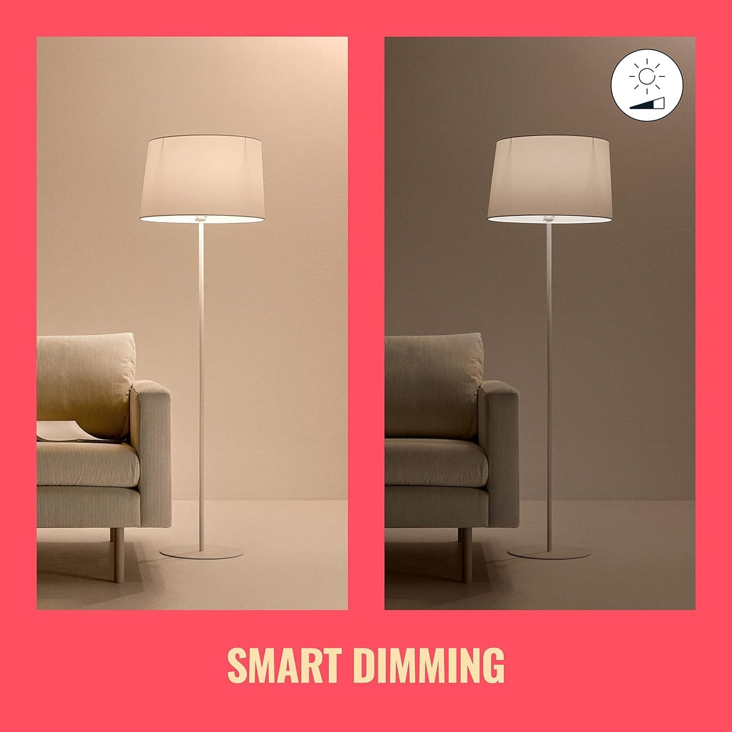 WiZ 65W BR30 Tunable White LED Smart Bulb - Pack of 6 - E26- Indoor - Connects to Your Existing Wi-Fi - Control with Voice or App + Activate