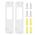 LEFXMOPHY 2-Pack Backplate for Wyze Wireless Video Doorbell Pro Back Plate Part with 2 Hole Screw Mounting Holder Accessory