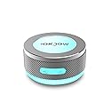 Okjew Bone Conduction Speaker Bluetooth Vibrating Speakers with Colorful LED Lights Portable Surface-Adsorption Speakers for Unique Sound Effects