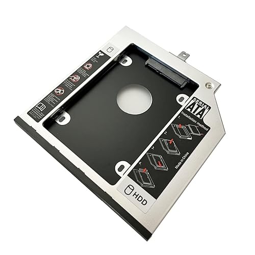 with Bezel Faceplate + Metal Bracket 2nd HDD SSD Hard Drive Caddy Frame Tray for Lenovo Thinkpad T440p T540p W540p T540 W540