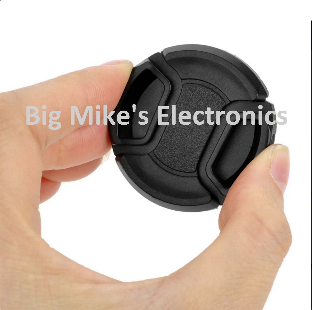 77mm Universal Snap-On Lens Cap for Nikon 24-120mm f/3.5-5.6G ED IF Autofocus VR Nikkor Zoom Lens + Cap Keeper + Microfiber Cleaning Cloth