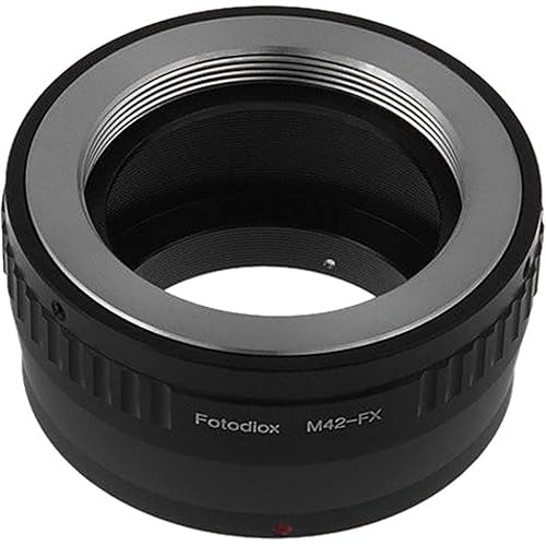 Fotodiox Lens Mount Adapter Compatible with M42 Screw Mount SLR Lens on Fuji X-Mount Cameras