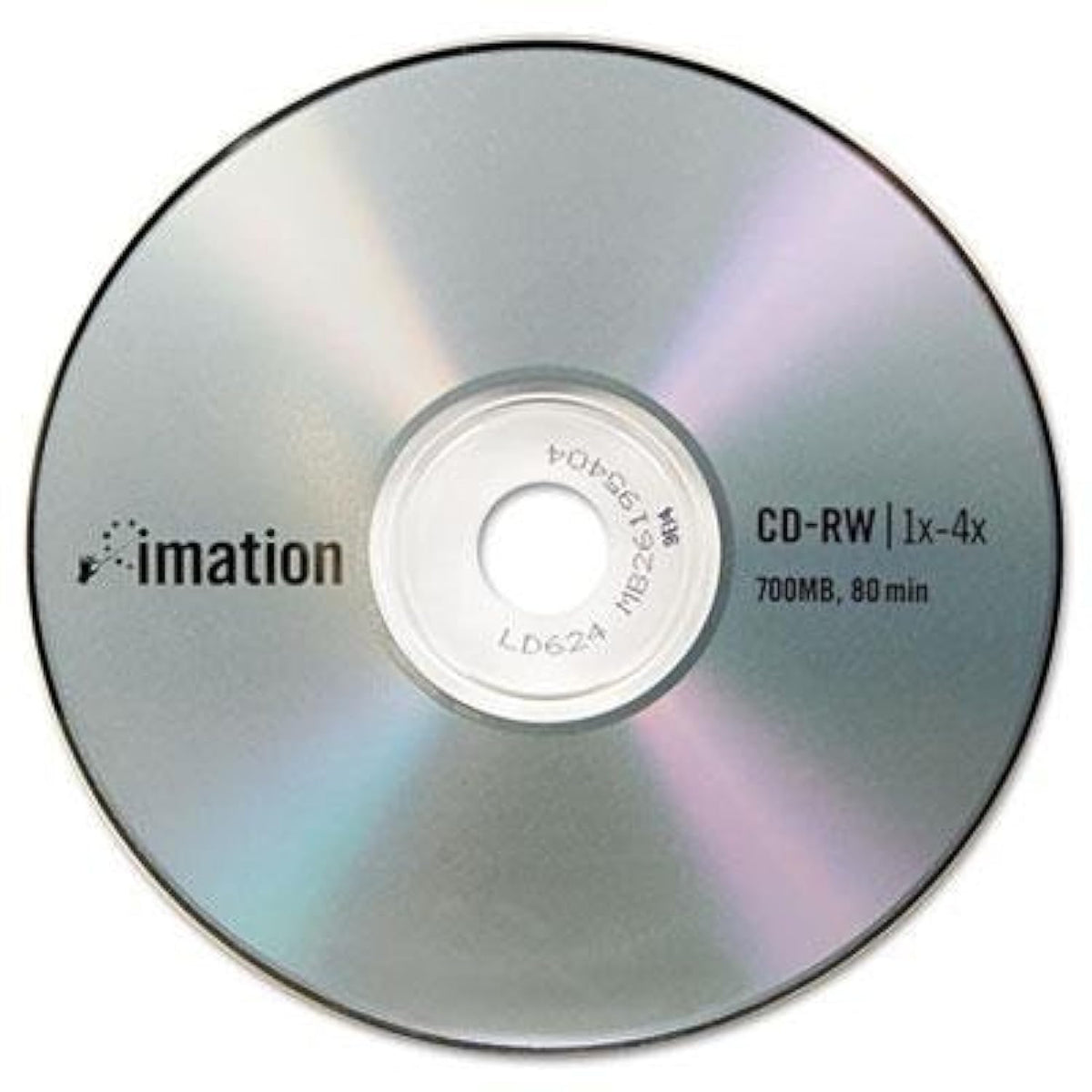 Imation 40955 CD-rw 4X 10PK 74MIN Jewel