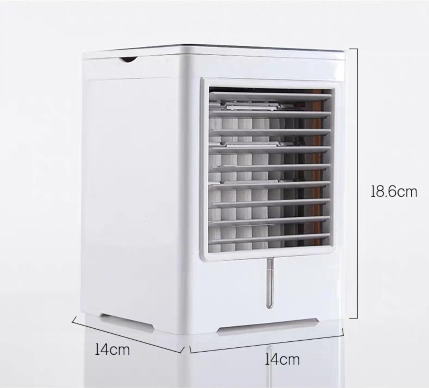 BRACTONICS Personal Air Cooler Fan, Portable Evaporative Cooling Fan with 3 Speeds, Quiet Mini Air Conditioner for Desk