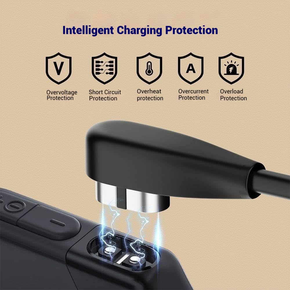 2pcs Compatible for shokz Headphone Charging Cable, USB C Magnetic Charging Cord Compatible with shokz Aeropex AS800/S803/S810, OpenRun Pro, OpenRun