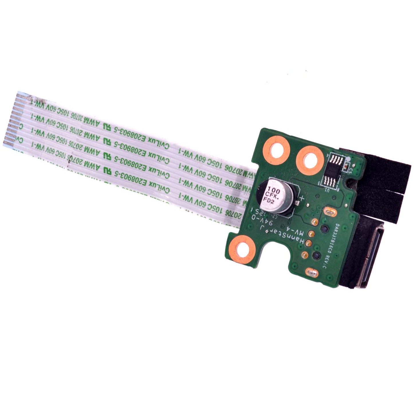 Deal4GO USB Port Board w/Cable Replacement for HP Pavilion G4-2000 G6-2000 DAR33TB16C0 34R33UB0020