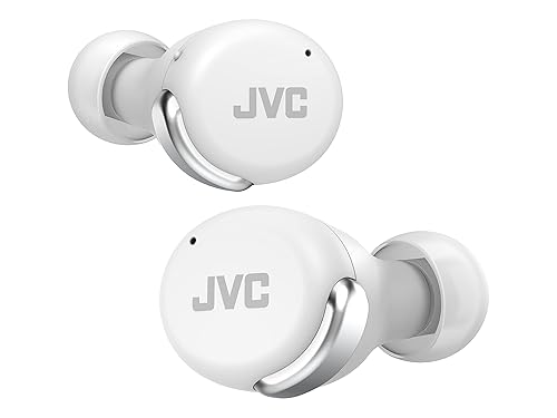 JVC Compact True Wireless Headphones with Active Noise Cancelling, Low-Latency Mode for Gaming and Movies, Bluetooth 5.2, Long Battery Life (up to 21…
