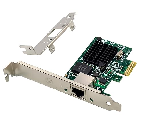 PCIe Gigabit Ethernet Server Adapter with Broadcom NetXtreme BCM5751 10/100/1000Mbps Gigabit Desktop PCI-E Network Card NIC