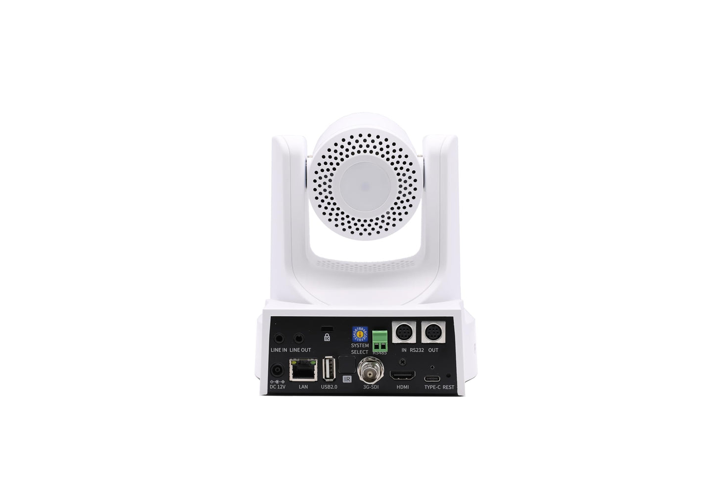 PTZOptics Move SE 20x 1080p Full HD Advanced PTZ Auto-Tracking Pan Tilt Zoom Camera for Live Streaming and Video Production (White)