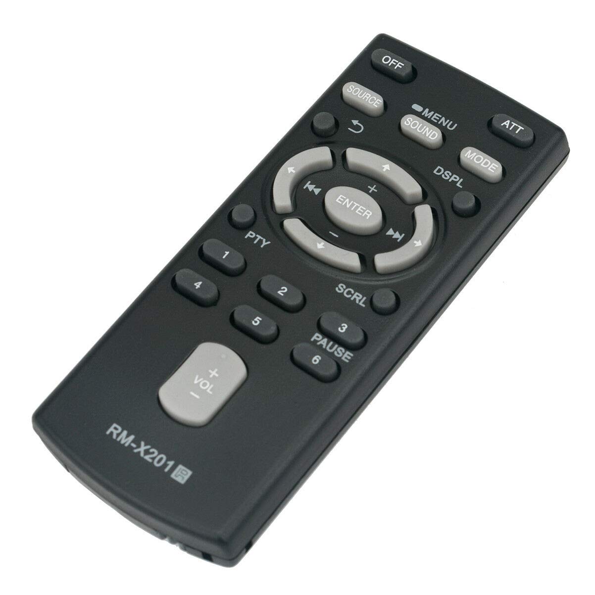 Replacement Remote Control Controller for Sony Car Audio Disc Player CDX-GT260MP CDX-GT360MP CDX-GT270MP CDX-M20