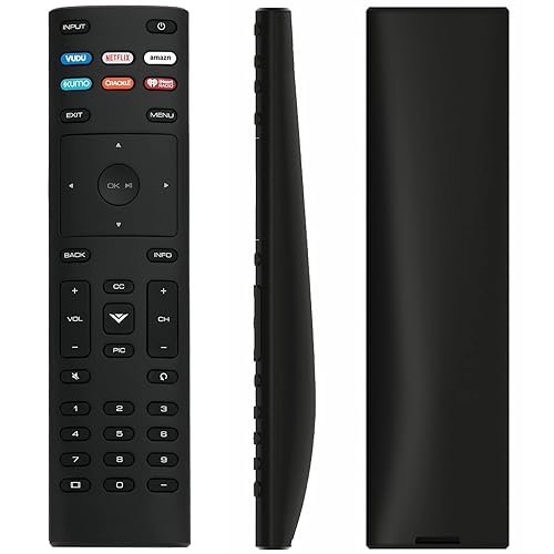 XRT136 Replace Remote Control fit for VIZIO Smart TV E43-E2 E43-F1 E50-E1 E50X-E1 E50-E3 E50-F2 E55-F1 E65-F1 E70-F3 D24F-F1 D32F-F1 D40F-G9 D65X-G4