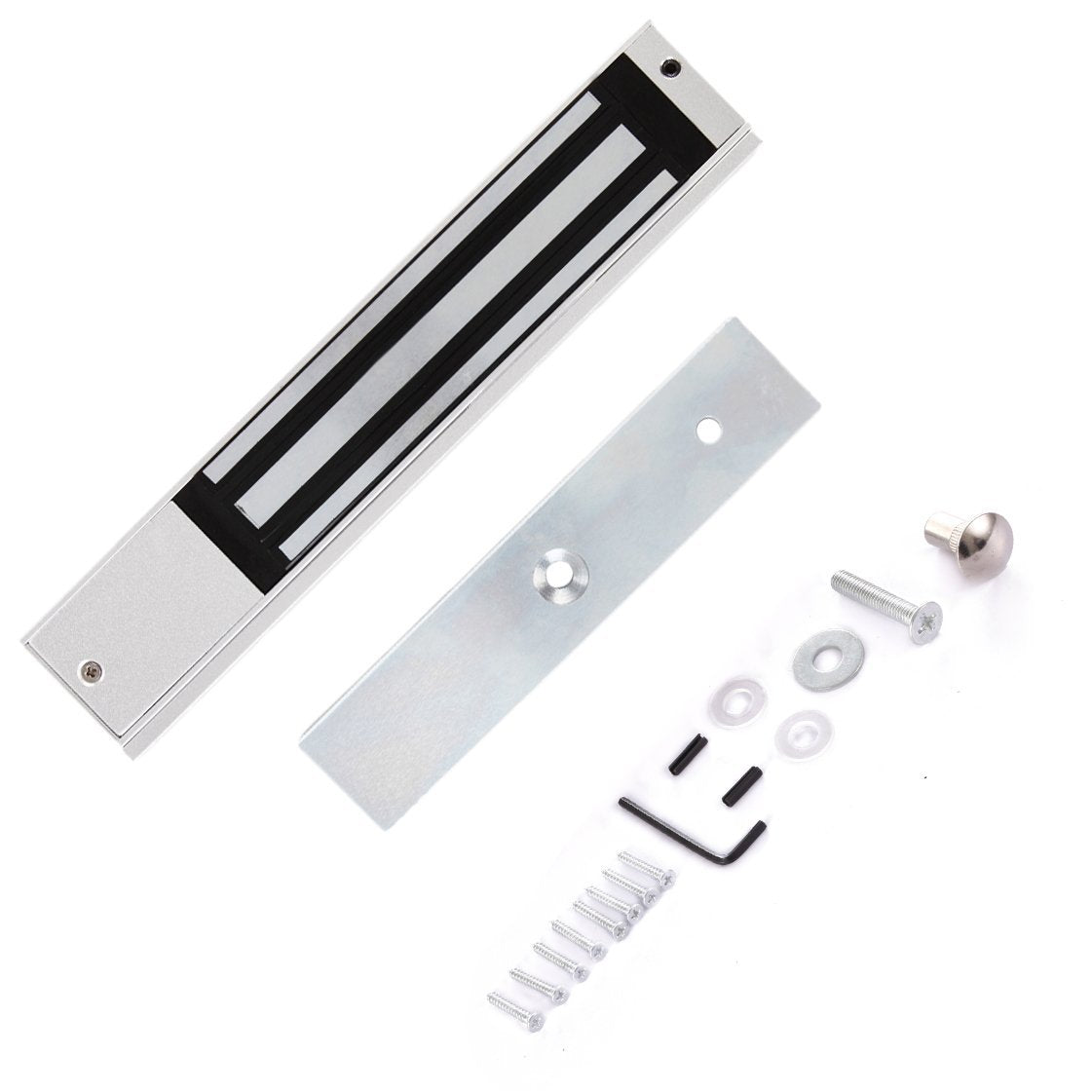 Ares Vision Access Control Mag Lock 180KG/ 400 LBS of Magnetic Holdings Force Lock 12V, LED Indicator, NO/NC for Door