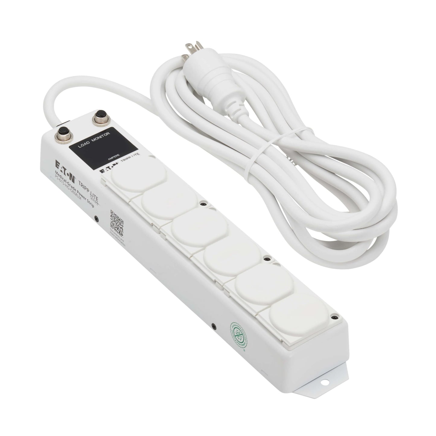 Tripp Lite Eaton Medical Hospital Power Strip for Patient Care Vicinity, UL 1363A Certified, 6 Outlets + 15ft Cord, Cart & IV Pole Mount Option