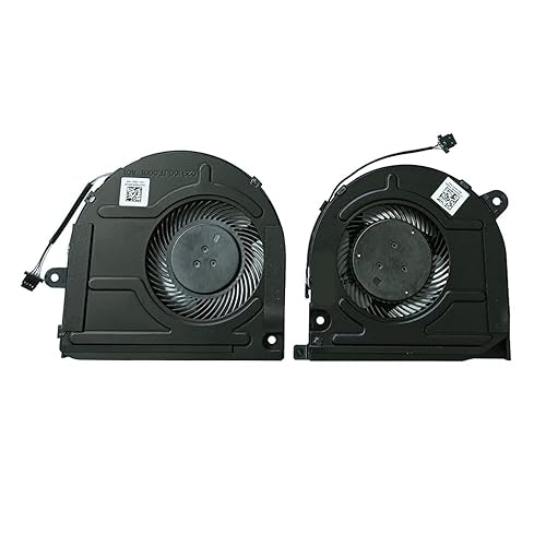 PYDDIN (1 Pair Fan) New CPU GPU Cooling Fan Intended for Dell Inspiron 7500 7501, Vostro 7500 Series Laptop Fan 0KGH4R 0YND40 DC5V