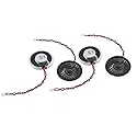 uxcell 4pcs 1W 8 Ohm 2Pin Connector Magnet Speaker Loudspeaker 28mm Dia