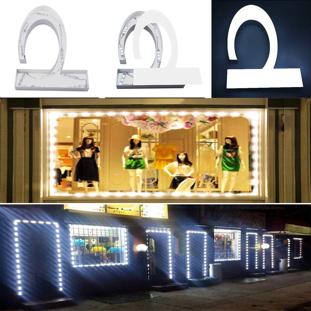 TeiNewBy LED Module, 100pcs 49.8 Ft 5730 SMD 150LM Per LED Module IP65 Waterproof Decorative Light for Letter Sign Advertising Signs with Tape