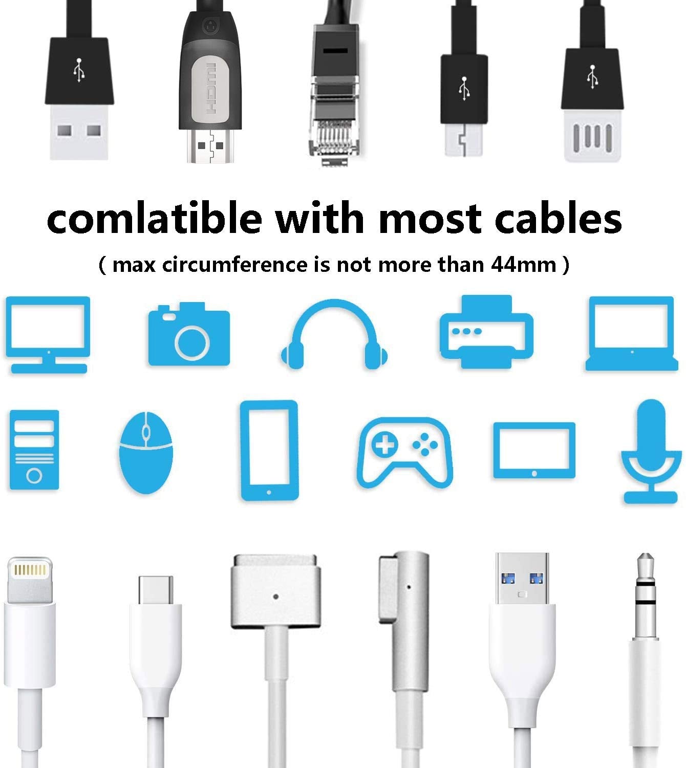 6:1 Dual Wall Adhesive Super Heat Shrink Tubing,Wire Repair,Mac Book Air Pro Charging Cable Crack Damage Charge Repair,Mouse Cable Protector,Saver