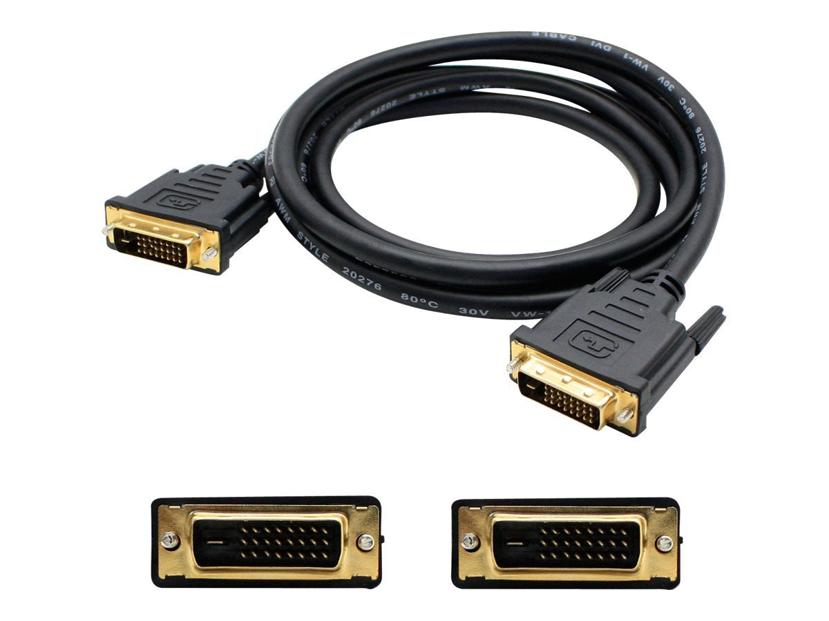 2TA7960 - AddOncomputer.com Bulk 5 Pack 10ft (3M) DVI-D to DVI-D Dual Link Cable - M/M