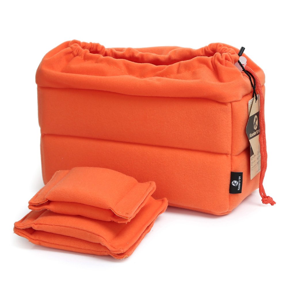 Koolertron Shockproof Camera Photo Bag for SLR TLR Camera Insert Partition Padded Case,Can be Put Directly Into the SLR Camera Bag With Freely